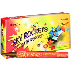 Sky Rocket 3-stage PK of 12